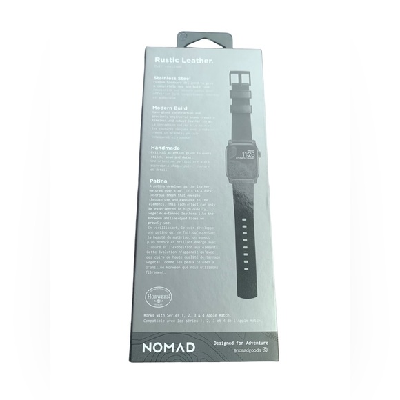 🚩SOLD🚩 Nomad Modern Strap for Apple Watch 42 mm 44 mm 45 mm - Picture 6 of 8